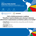 FAO e AUGM promovem o webinar Desafios e oportunidades para alcançar sistemas alimentares sustentáveis __na América Latina e no Caribe.png