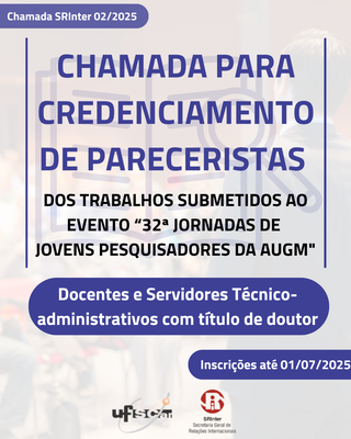 Chamada Pareceristas Jornadas AUGM 2025.png